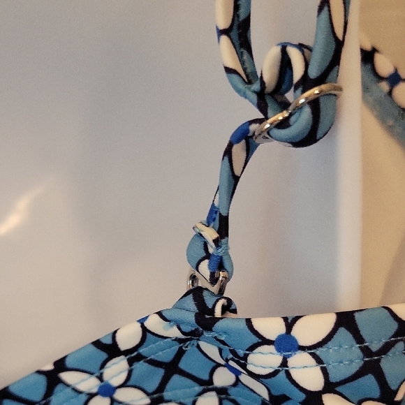 Draper James Blue and White Retro Bikini - Picture 4 of 8